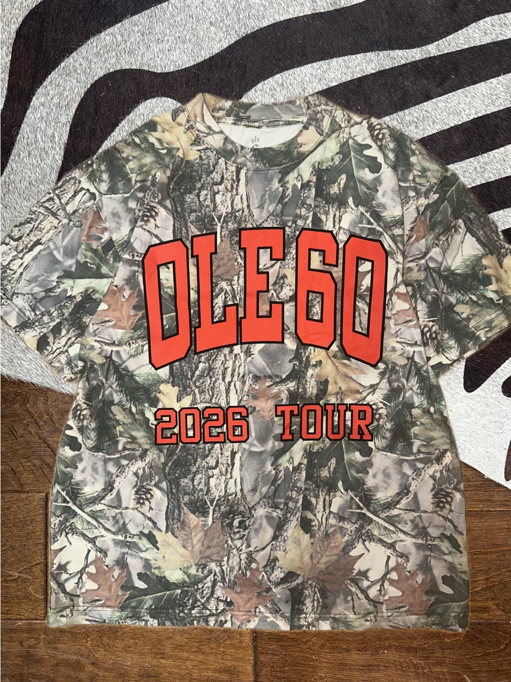 Ole 60 Leaf Camo Tour Shirt